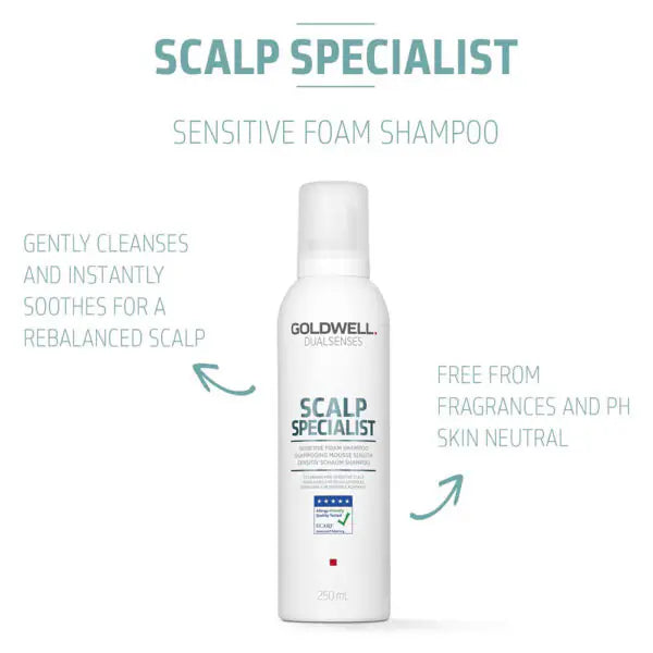 Goldwell Scalp Specialist Sensitive Foam Shampoo 250ml